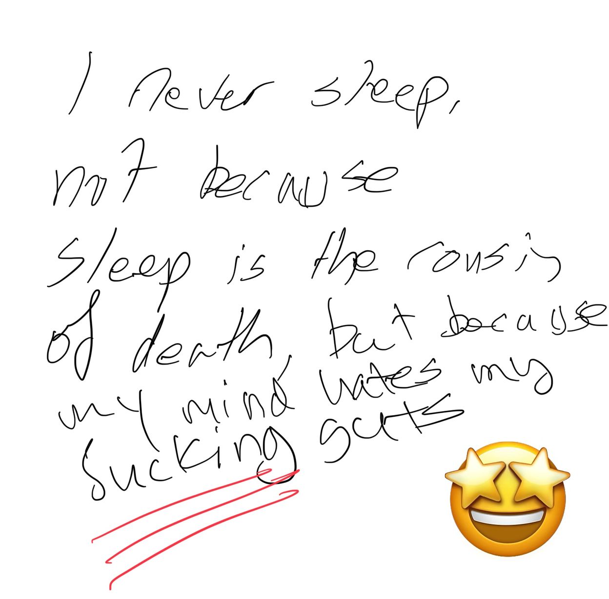 Note image from my journal on May 22, 2024